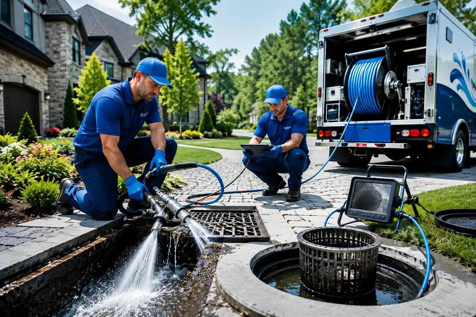 Local outdoor drain cleaning professionals in Frankfort, ME
